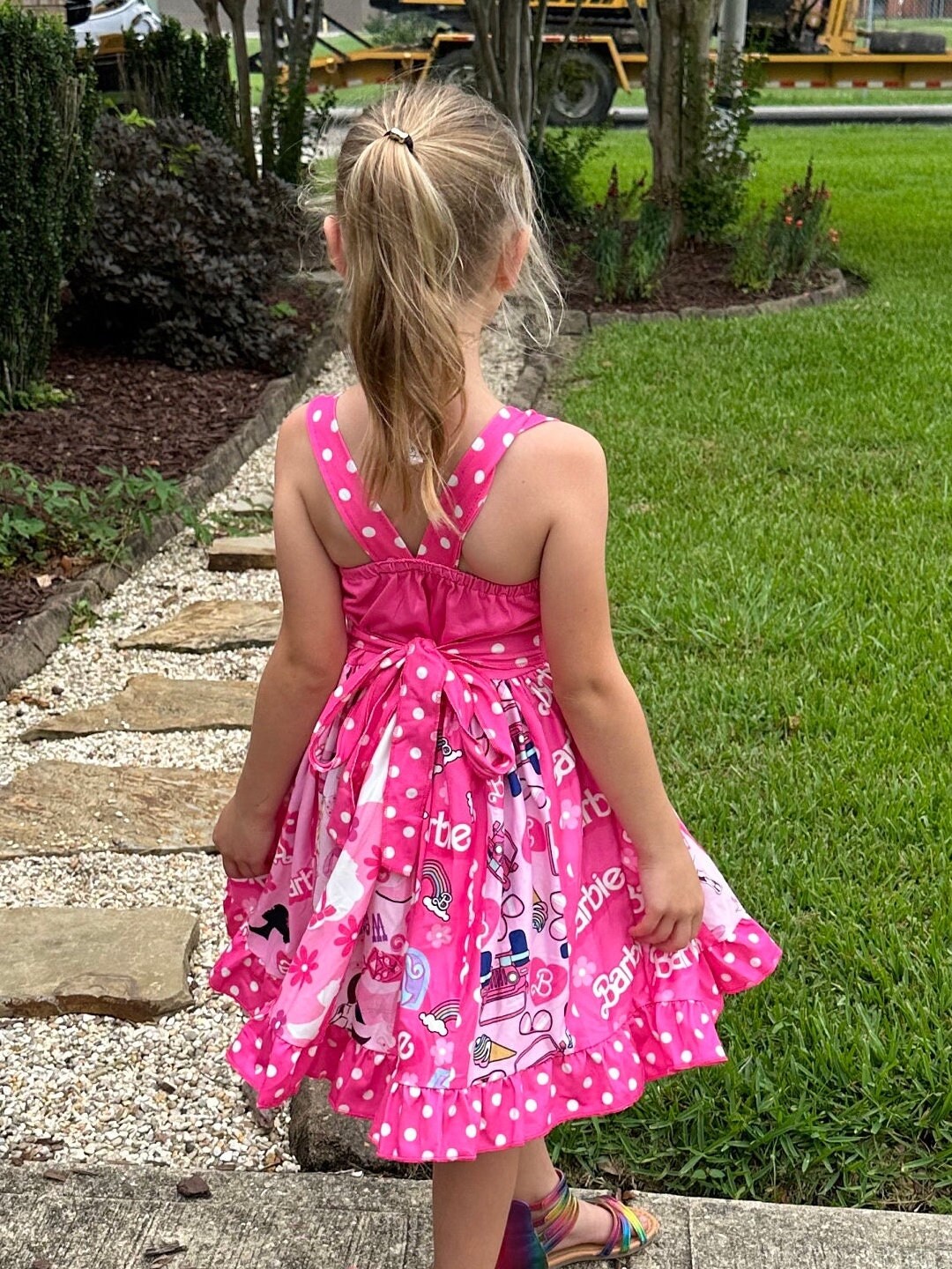 Pink Doll Tie Back Tank
