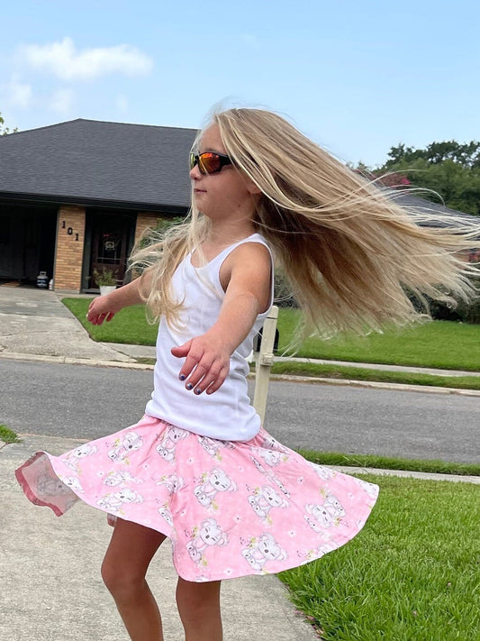 Koala Twirl Skort with shorts
