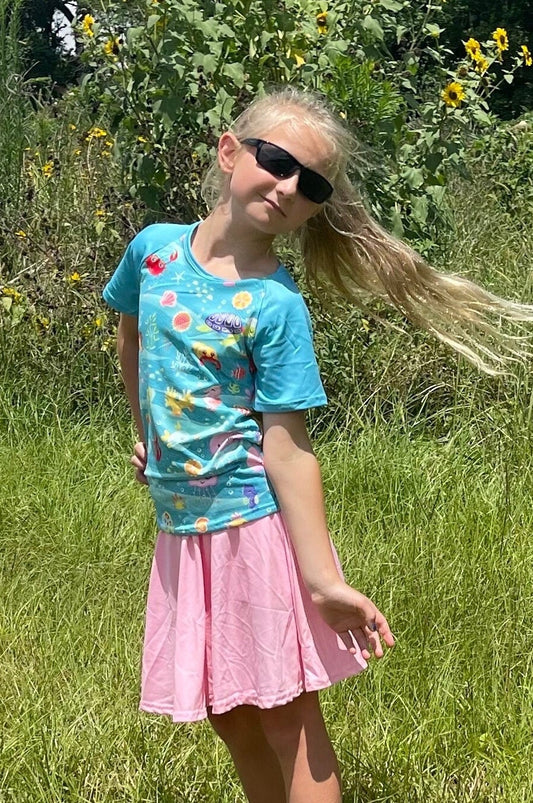 Light Pink Twirl Skort