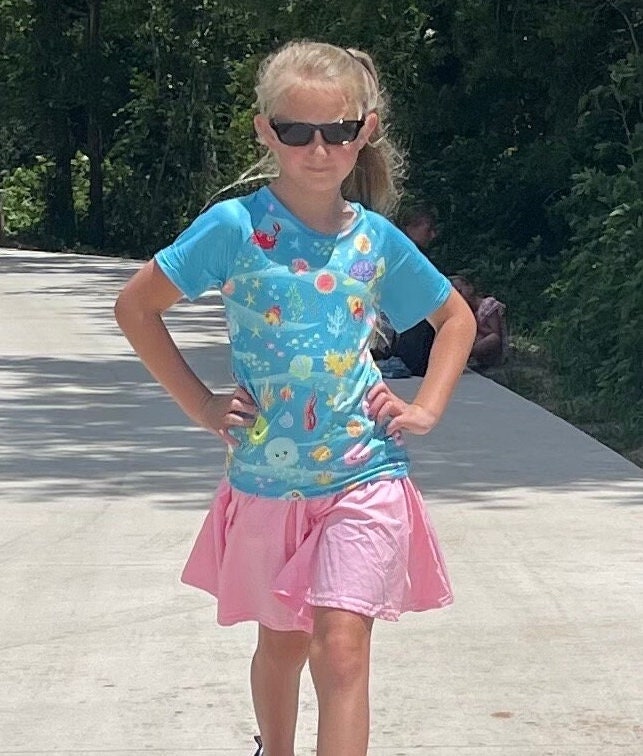 Light Pink Twirl Skort