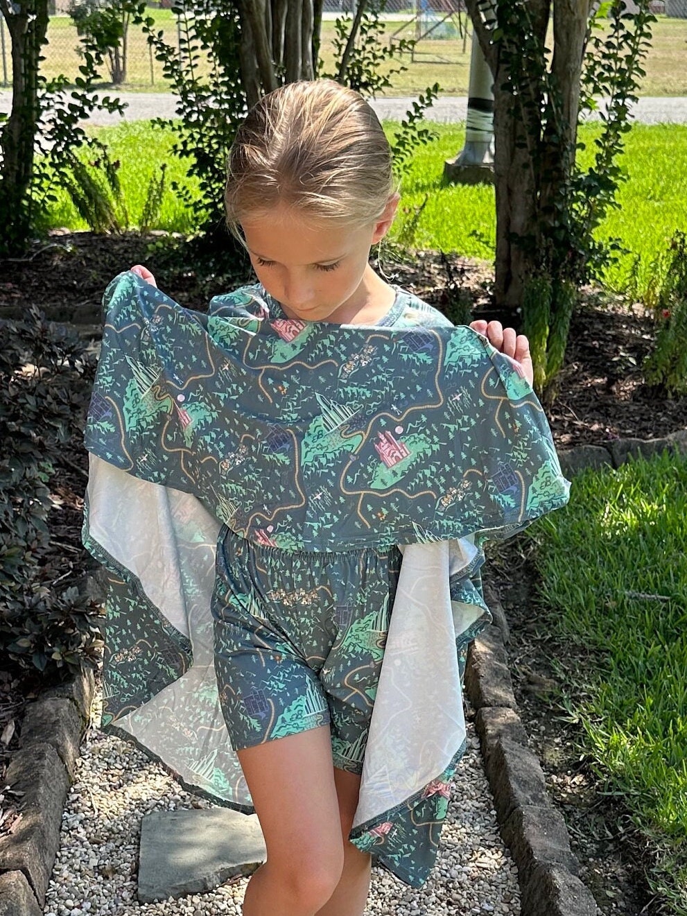 Princess Castles Twirl Dress with shorts