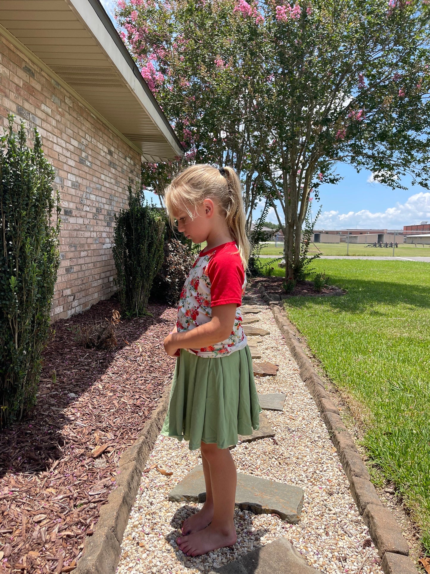 Sage Twirl Skort