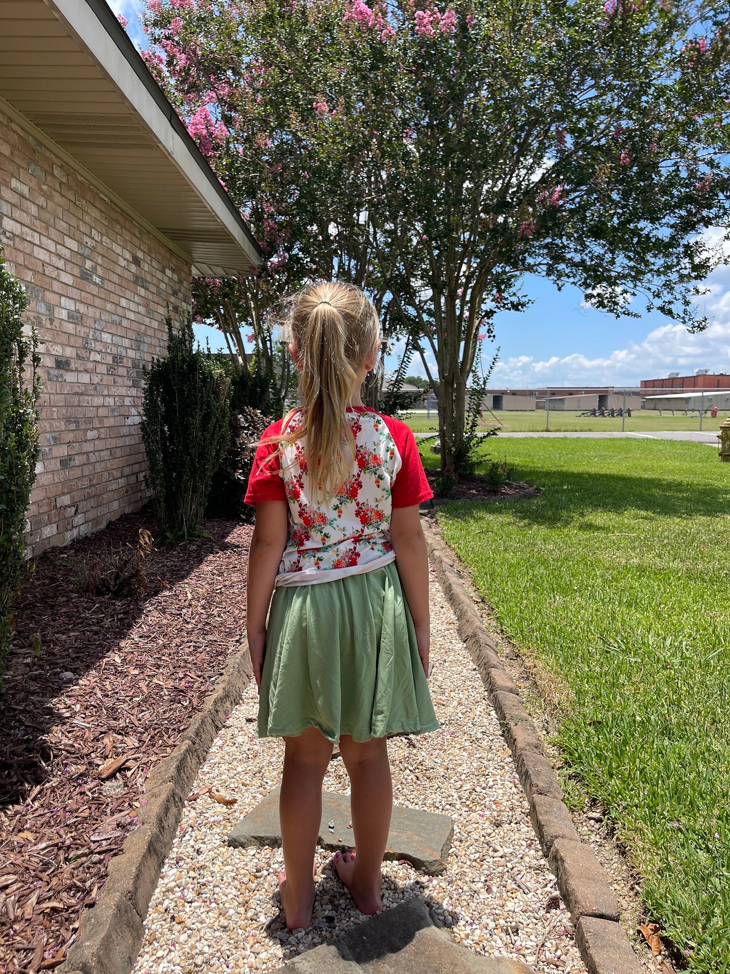 Sage Twirl Skort
