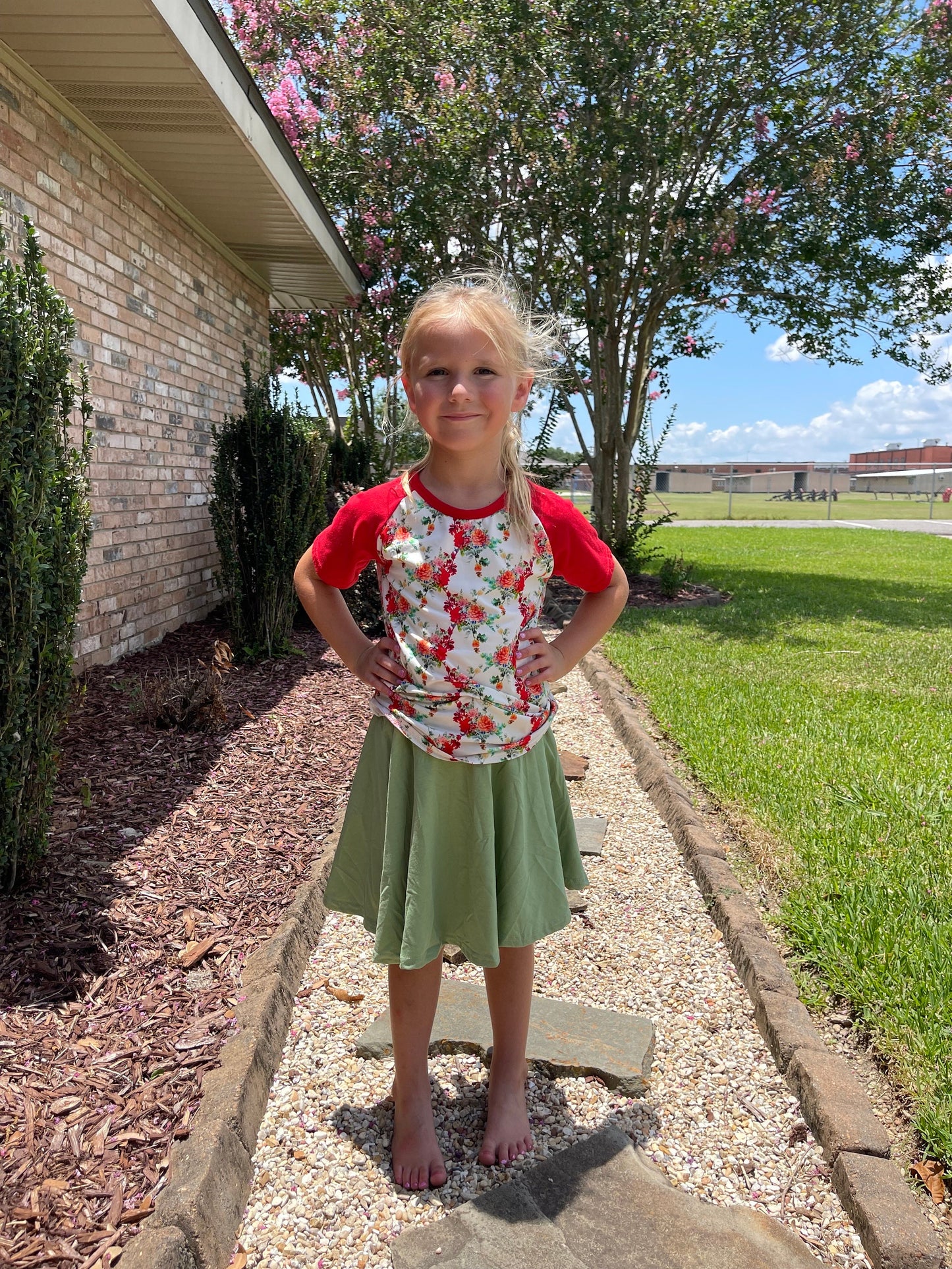 Sage Twirl Skort