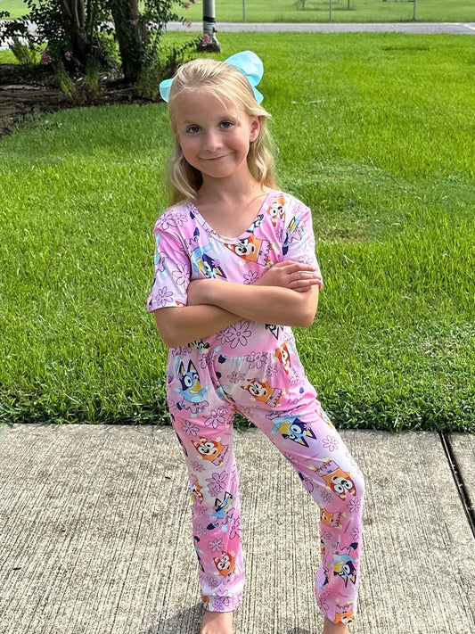 Blue Dog Jumper With Pockets