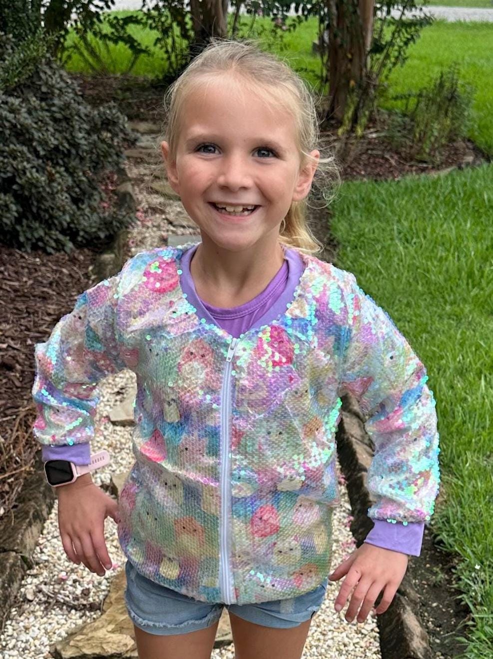 Squishy Friends Sequin Jacket
