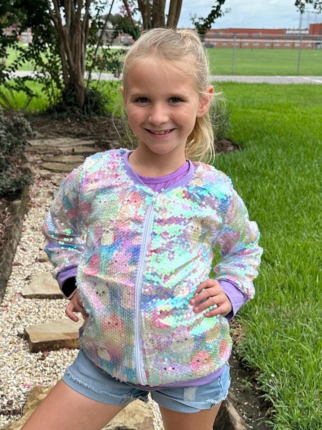 Squishy Friends Sequin Jacket