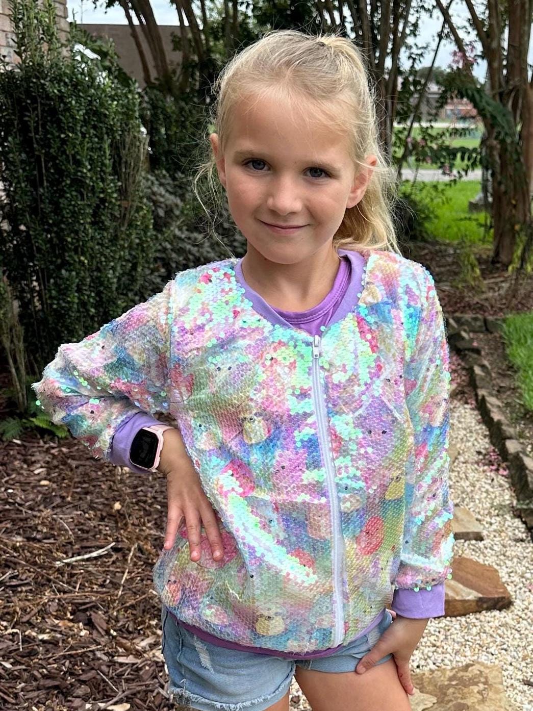 Squishy Friends Sequin Jacket