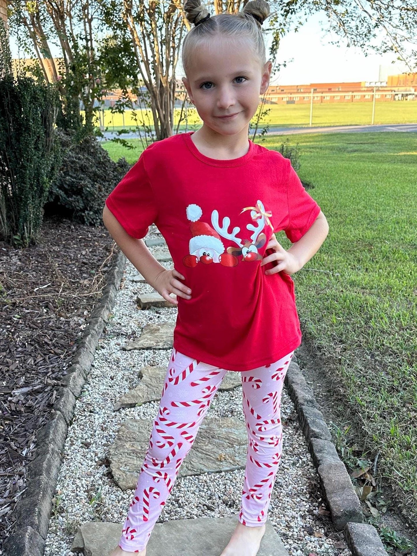 Candy Cane Leggings