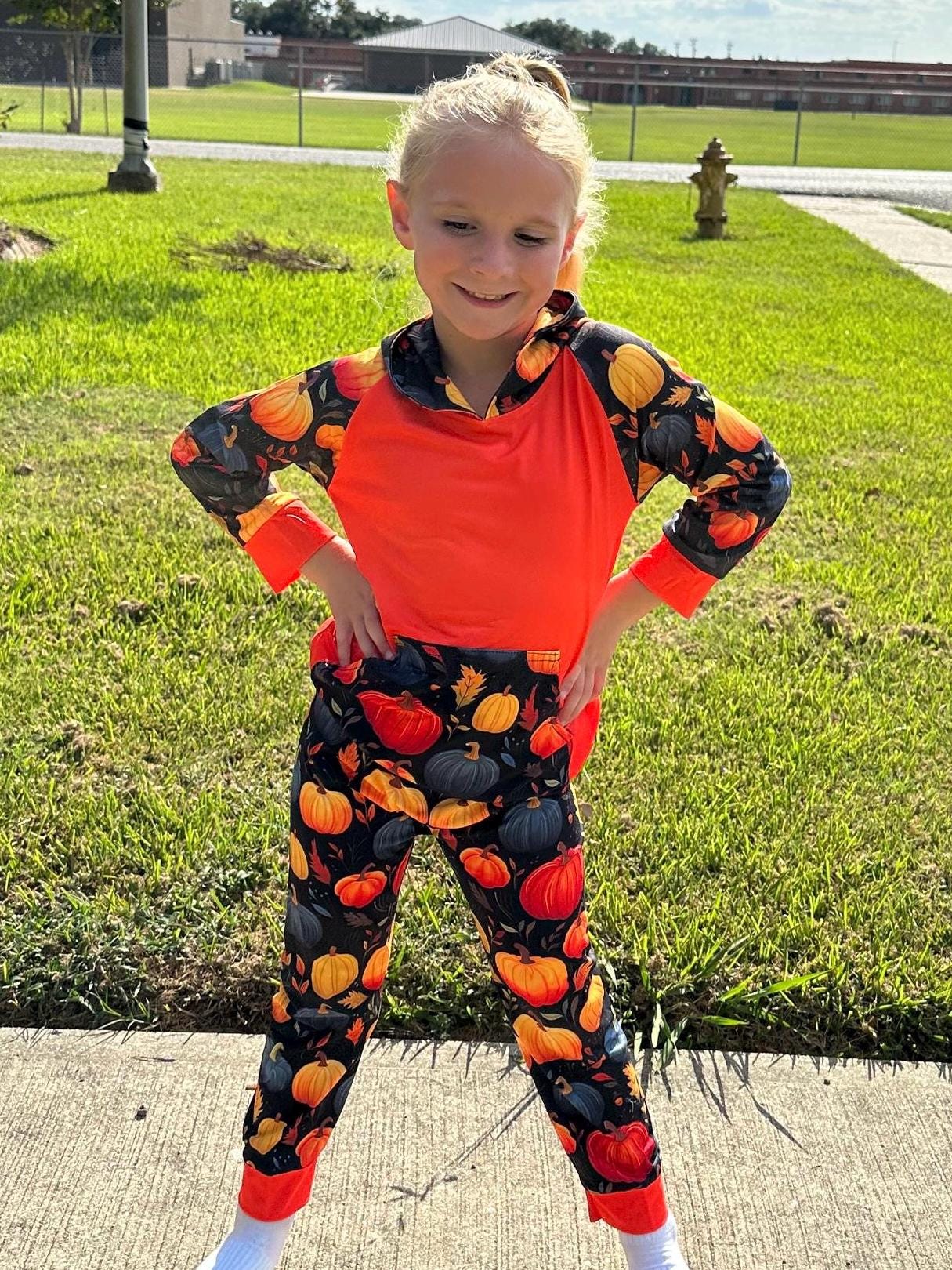 Pumpkin Jogger Set