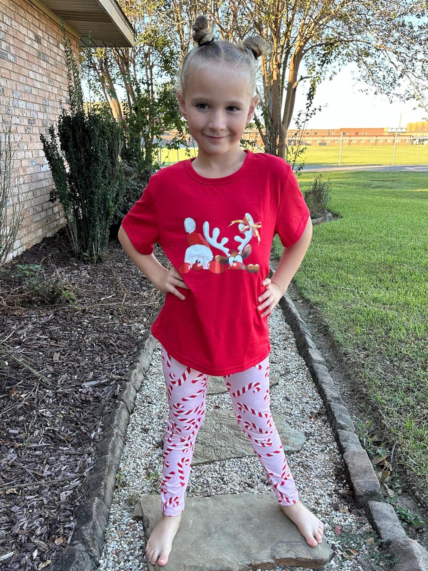 Candy Cane Leggings