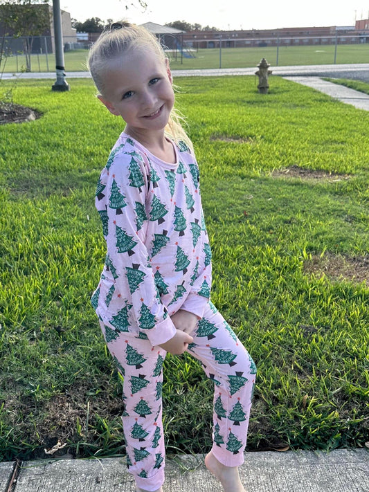 Pink Bamboo Christmas Loungeware