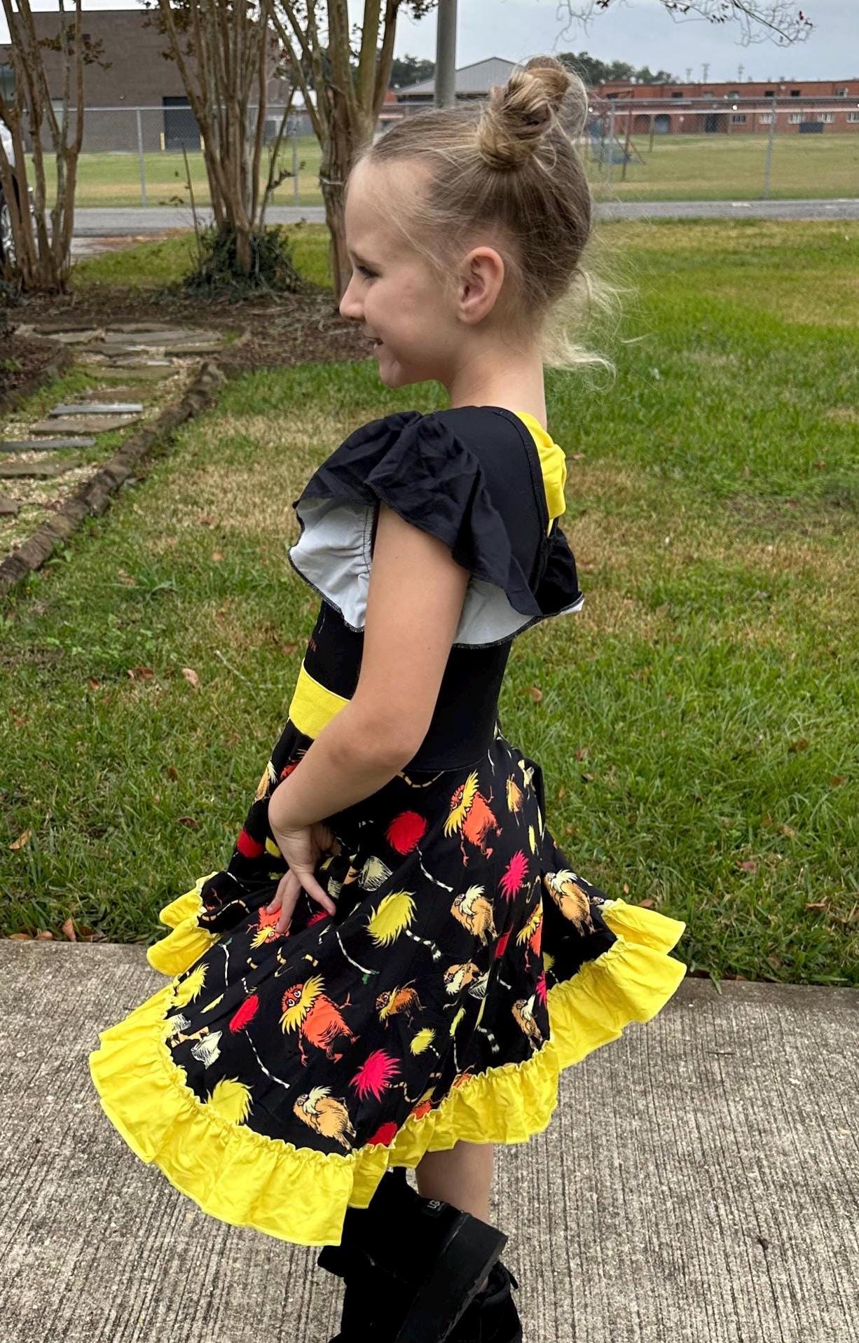 Guardian of the Trees Bow Back Twirl Dress