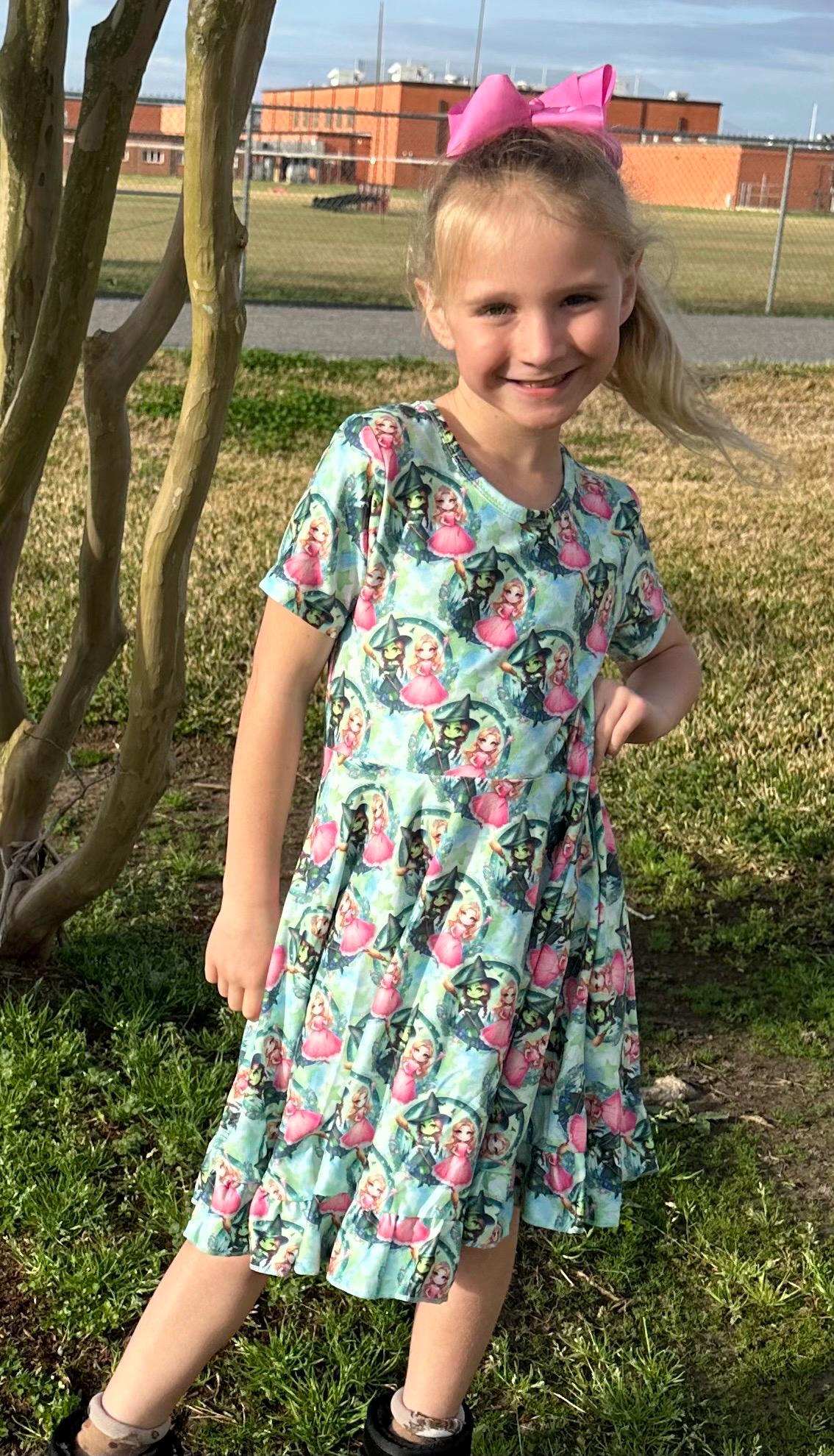 Musical Witches Twirl Dress