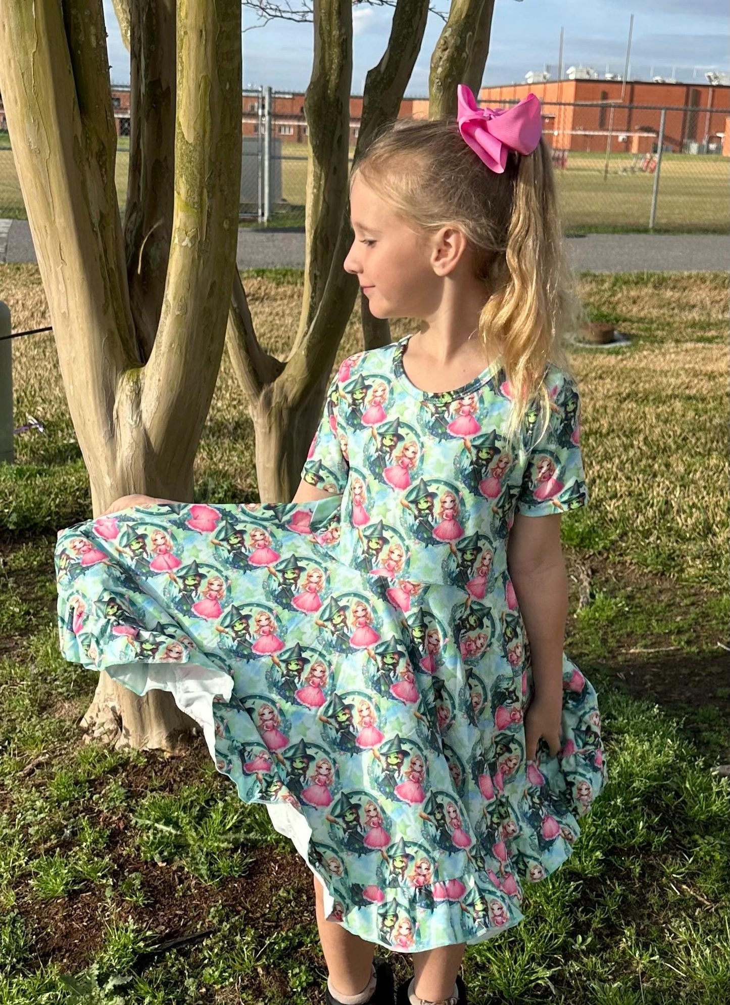Musical Witches Twirl Dress