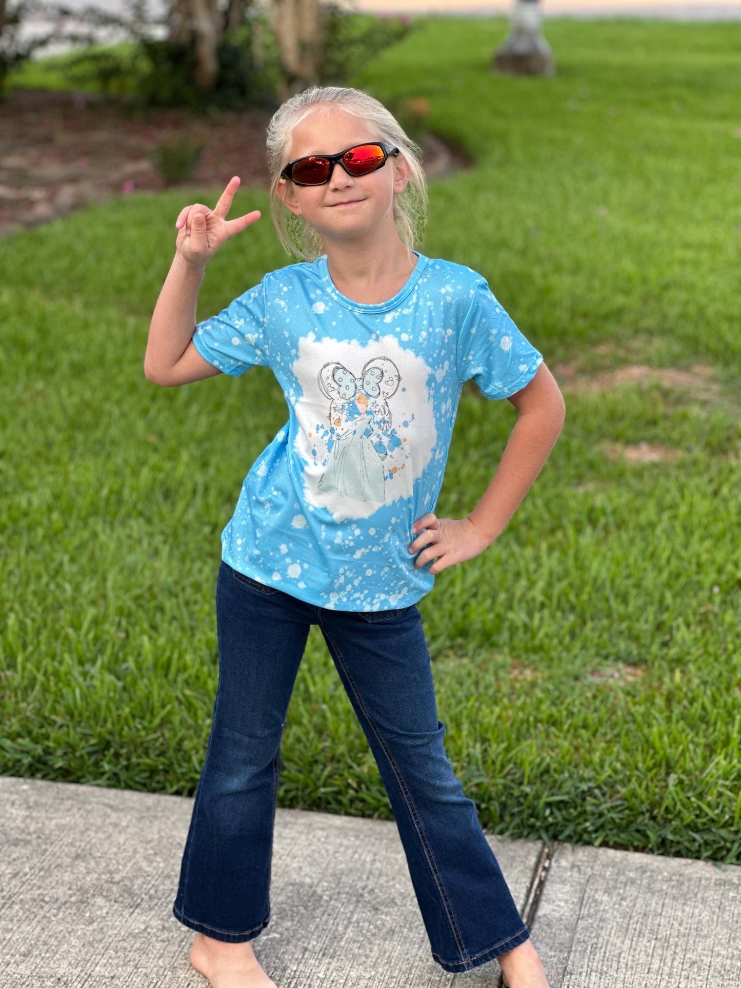 Slipper Princess Inspired raglan t shirt