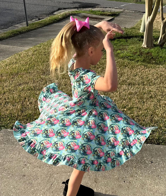 Musical Witches Twirl Dress