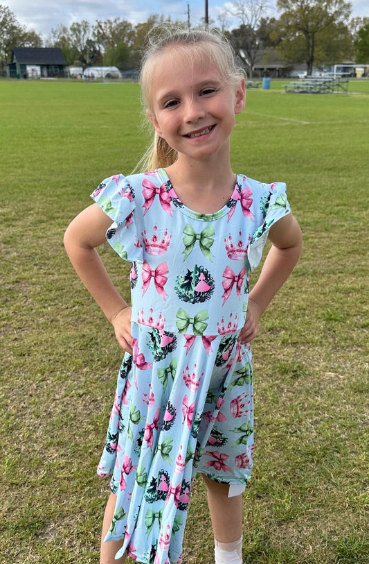 Musical Witches Crossback Twirl Dress