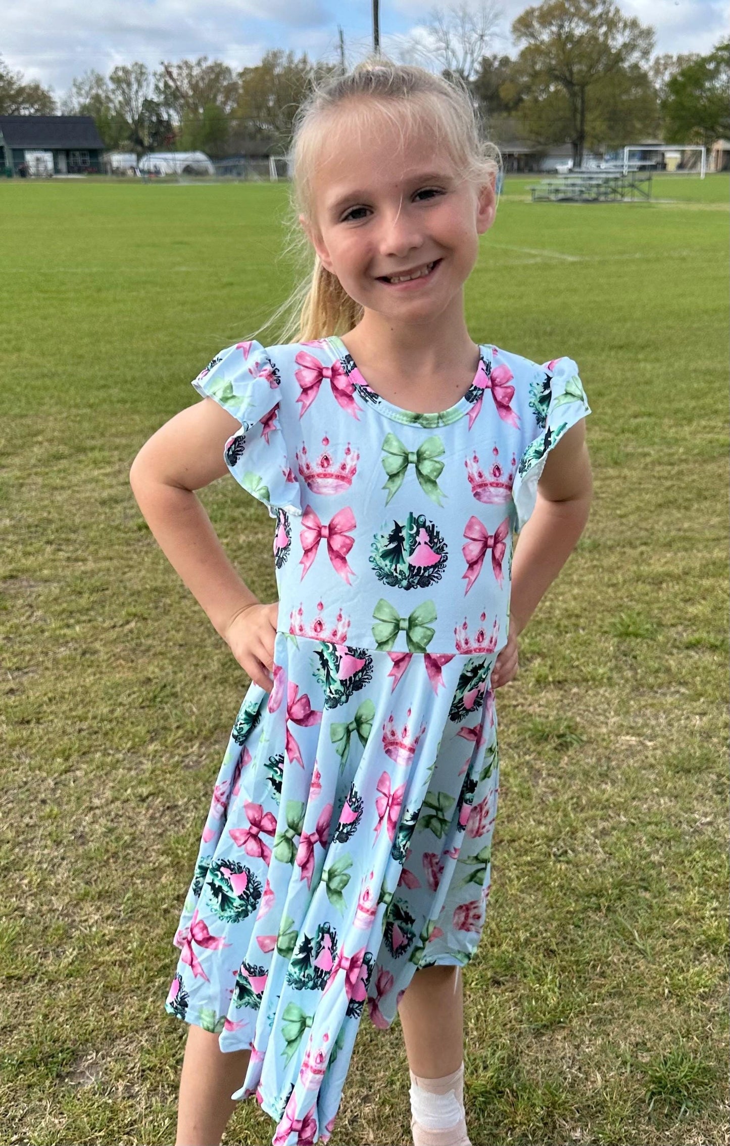 Musical Witches Crossback Twirl Dress