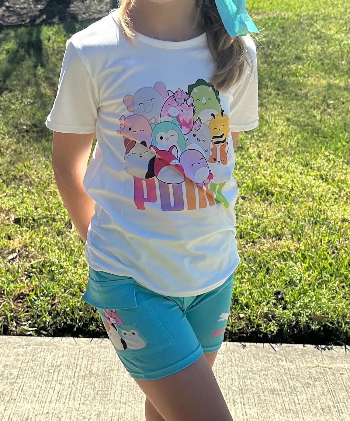 Squishy Friends Short Set