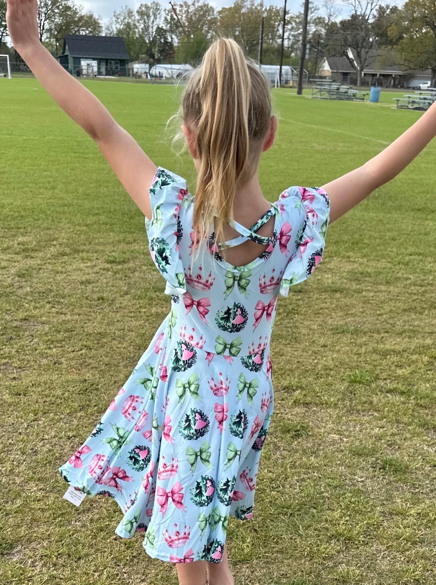 Musical Witches Crossback Twirl Dress