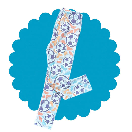 Soccer Leopard Leggings