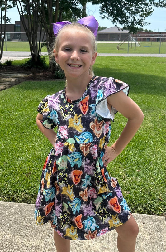 Pocket Characters Dress