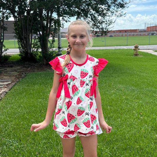 Watermelon Short Set