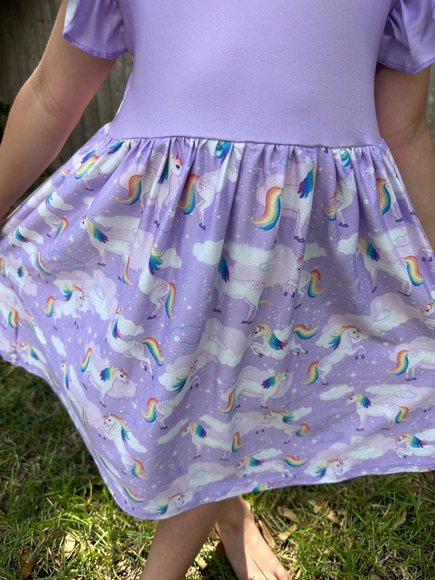 Rainbow Unicorn Tale Dress