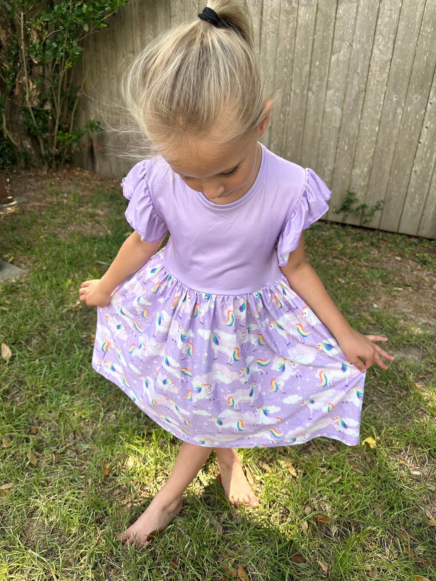 Rainbow Unicorn Tale Dress