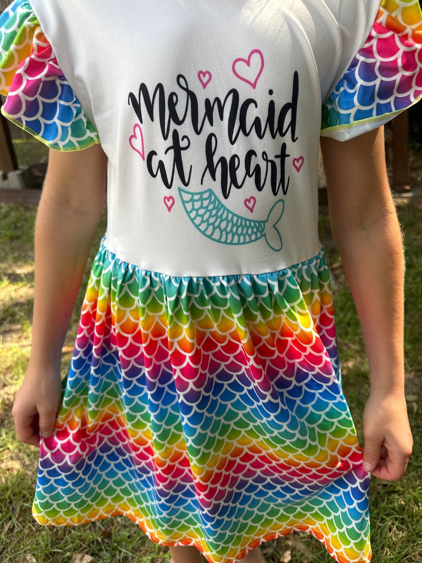 Mermaid at Heart Flutter Dress