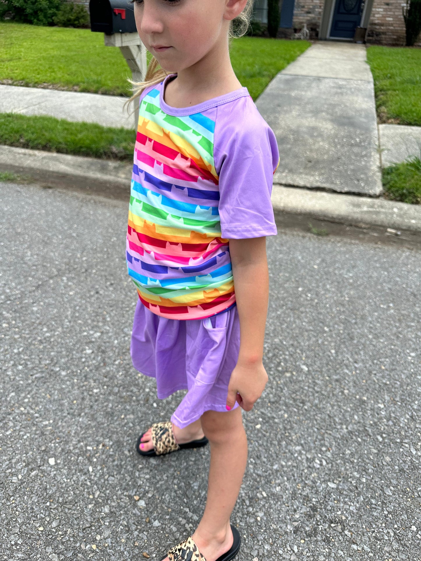 Gabby Skirt Set With Pockets