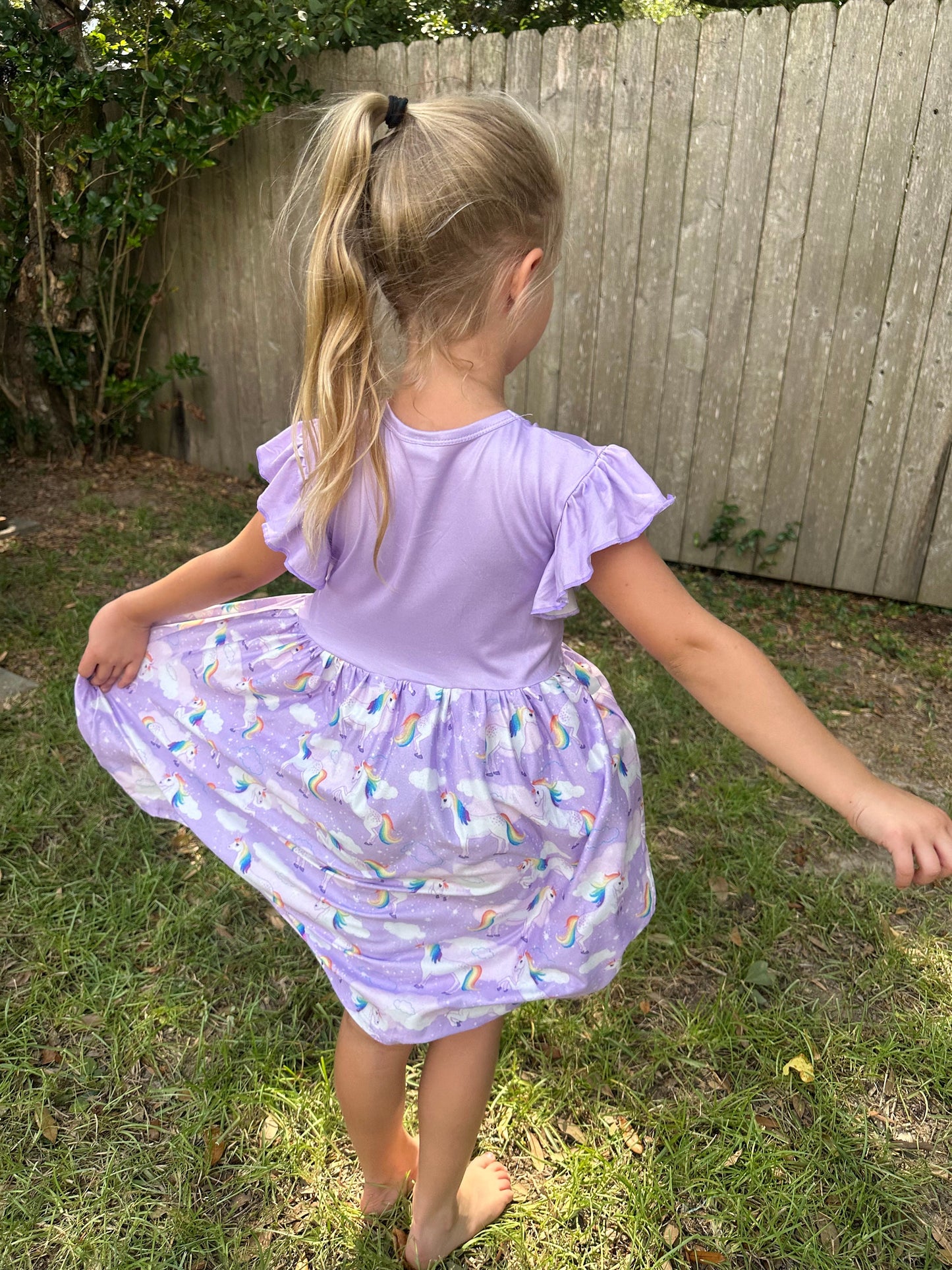 Rainbow Unicorn Tale Dress