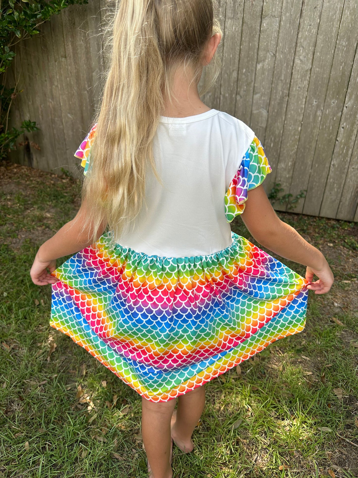 Mermaid at Heart Flutter Dress