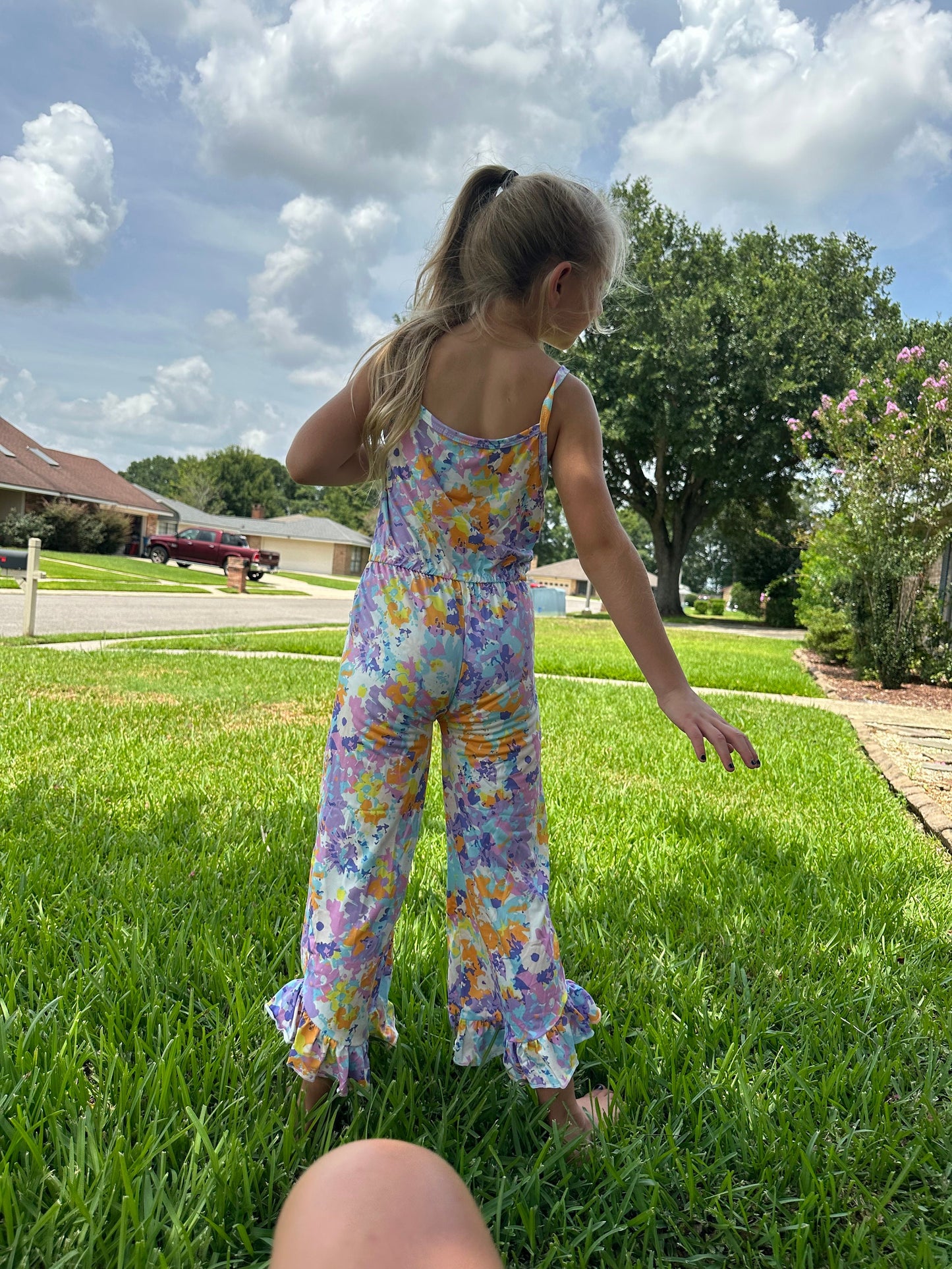 Floral Tank Jumper