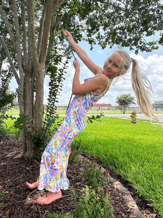 Floral Tank Jumper