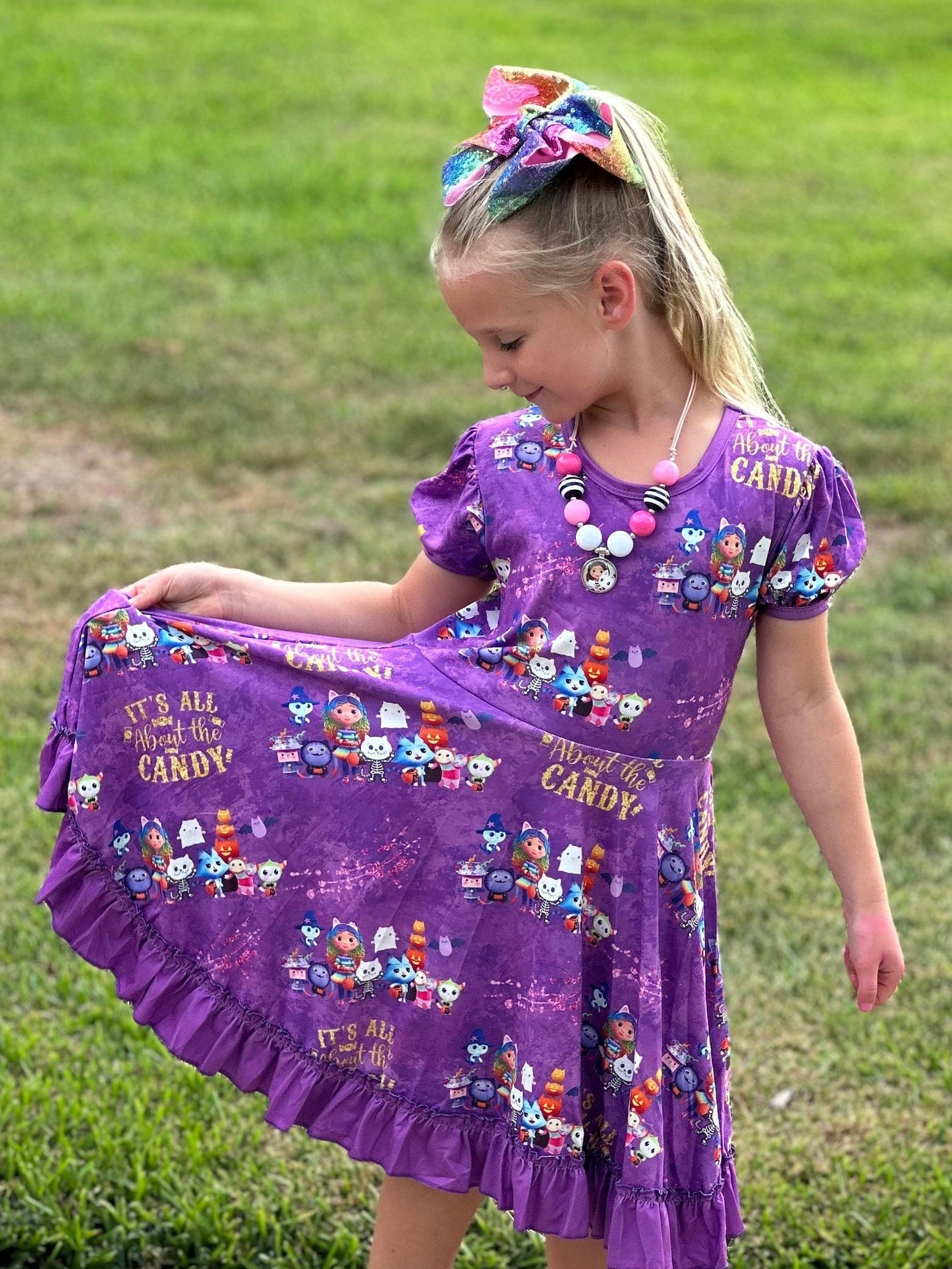 Dollhouse Halloween Twirl Dress