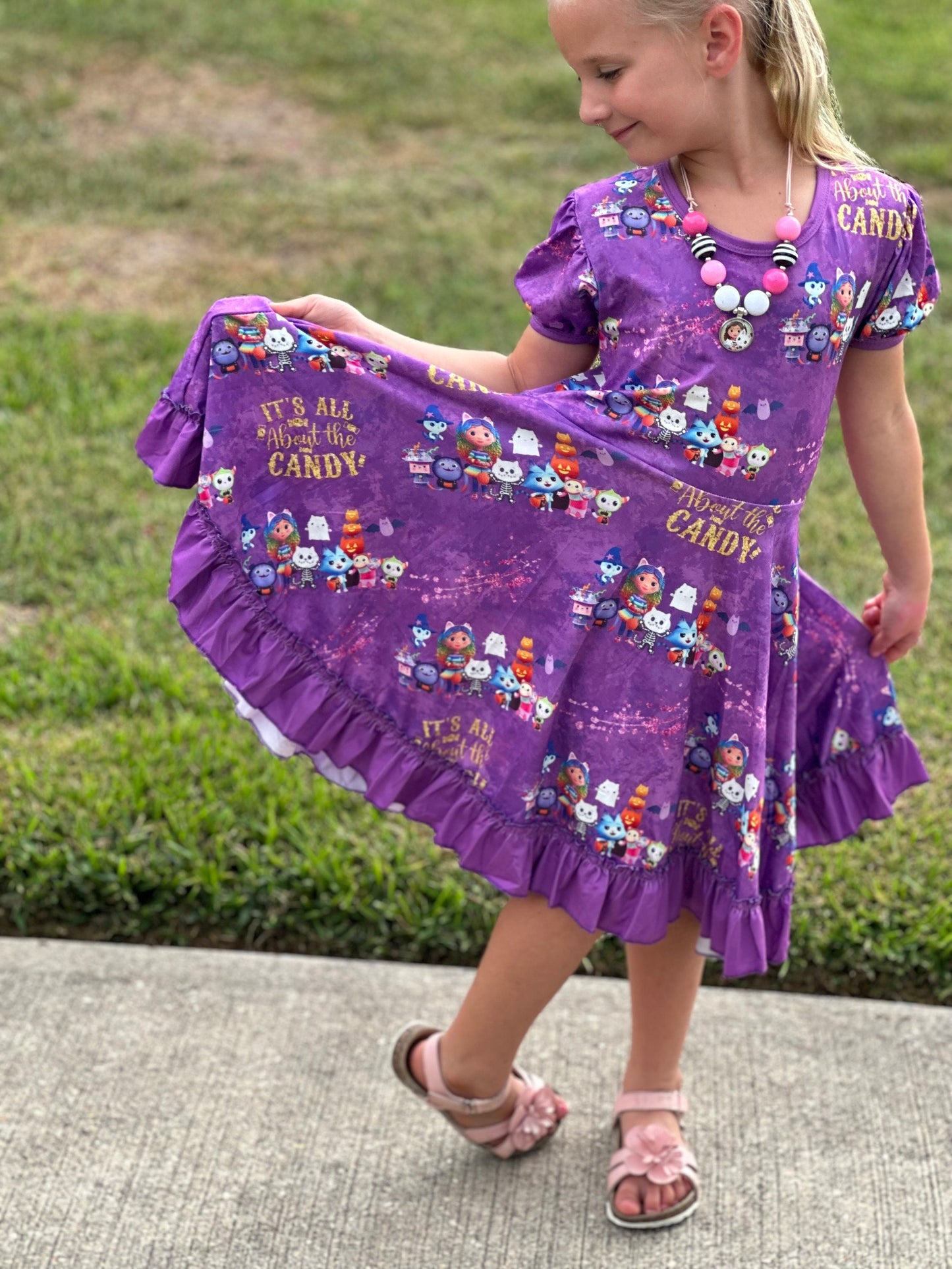 Dollhouse Halloween Twirl Dress