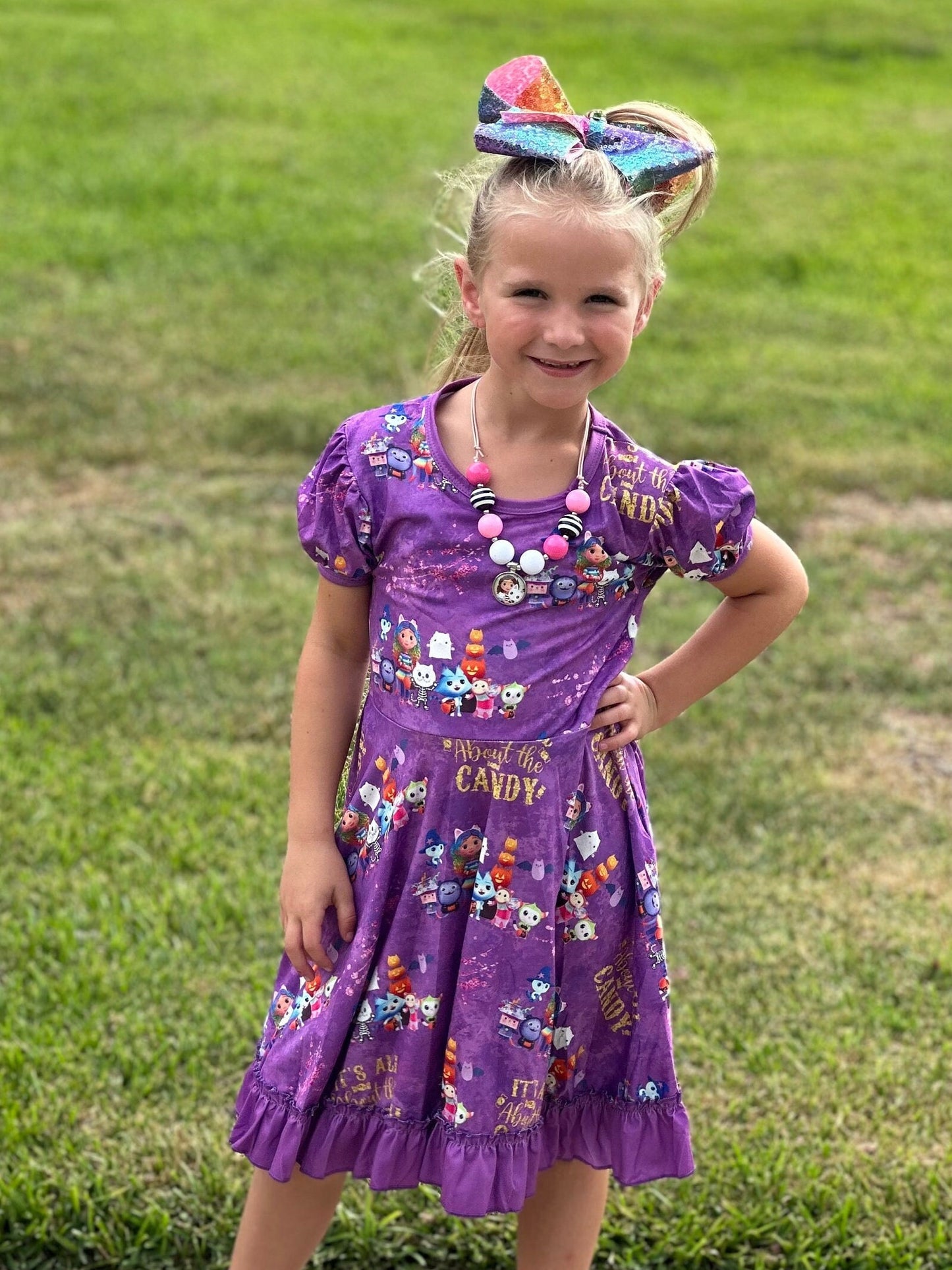 Dollhouse Halloween Twirl Dress