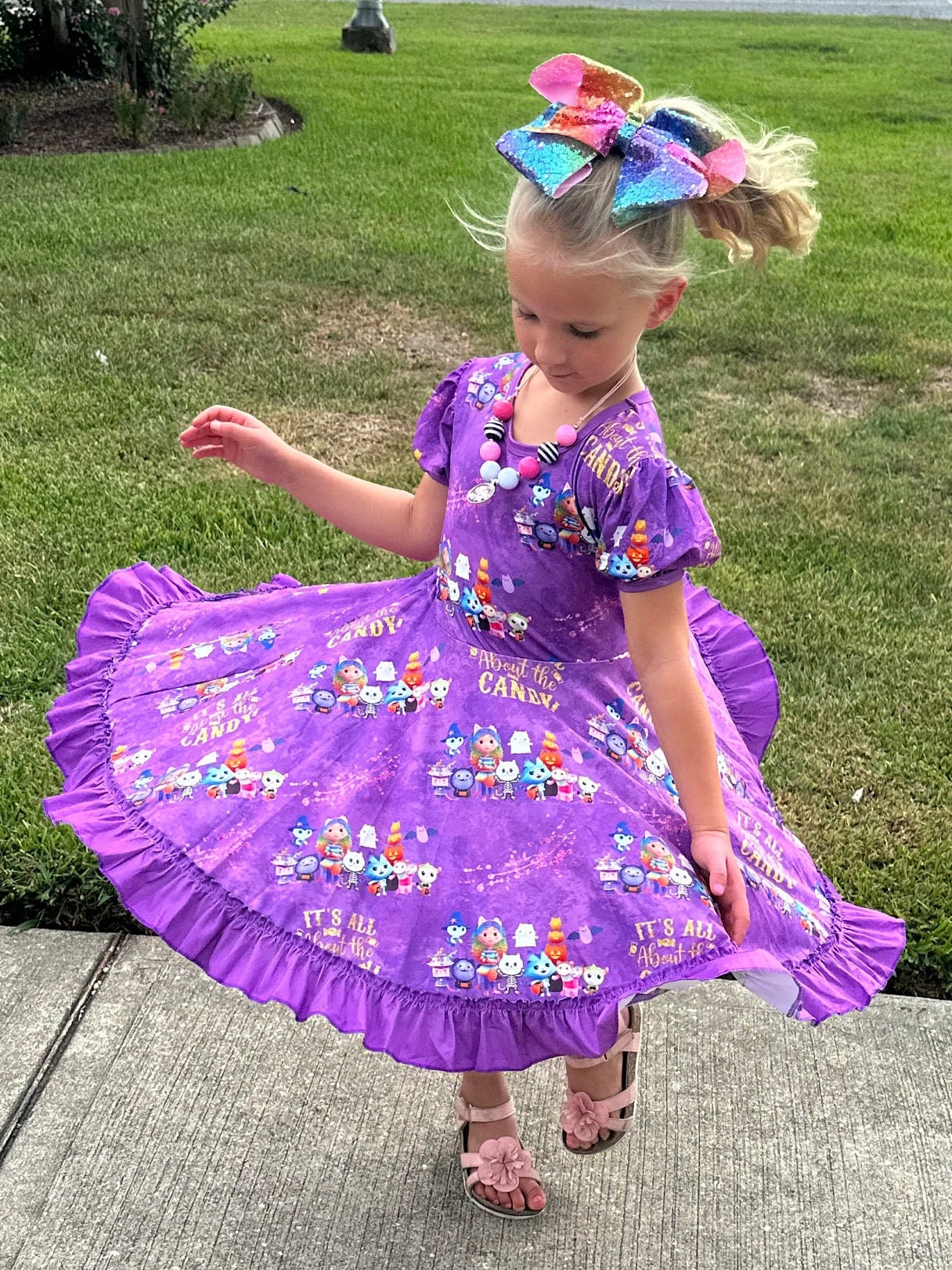 Dollhouse Halloween Twirl Dress