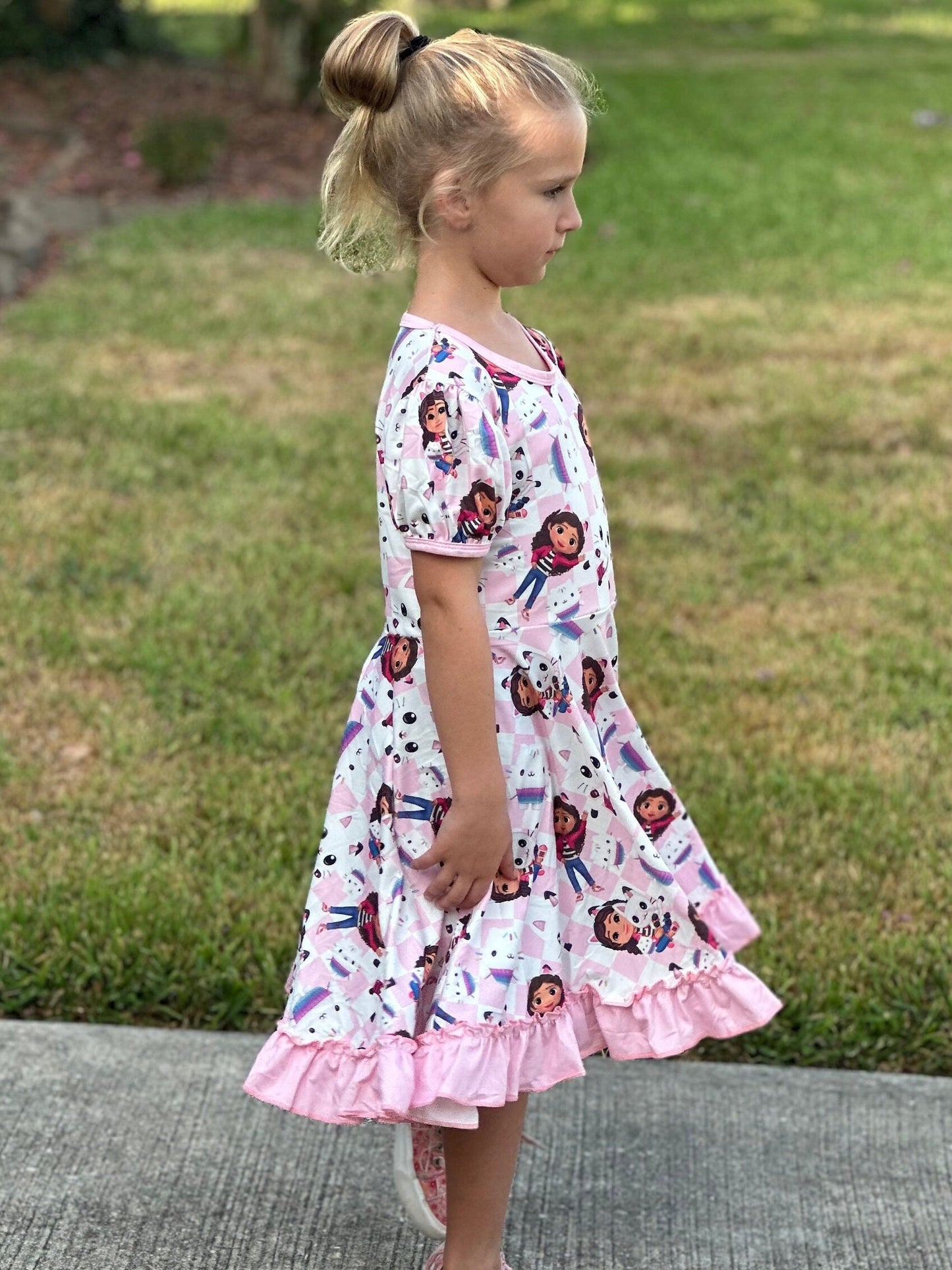 Dollhouse, sprinkles and pandy Twirl Dress