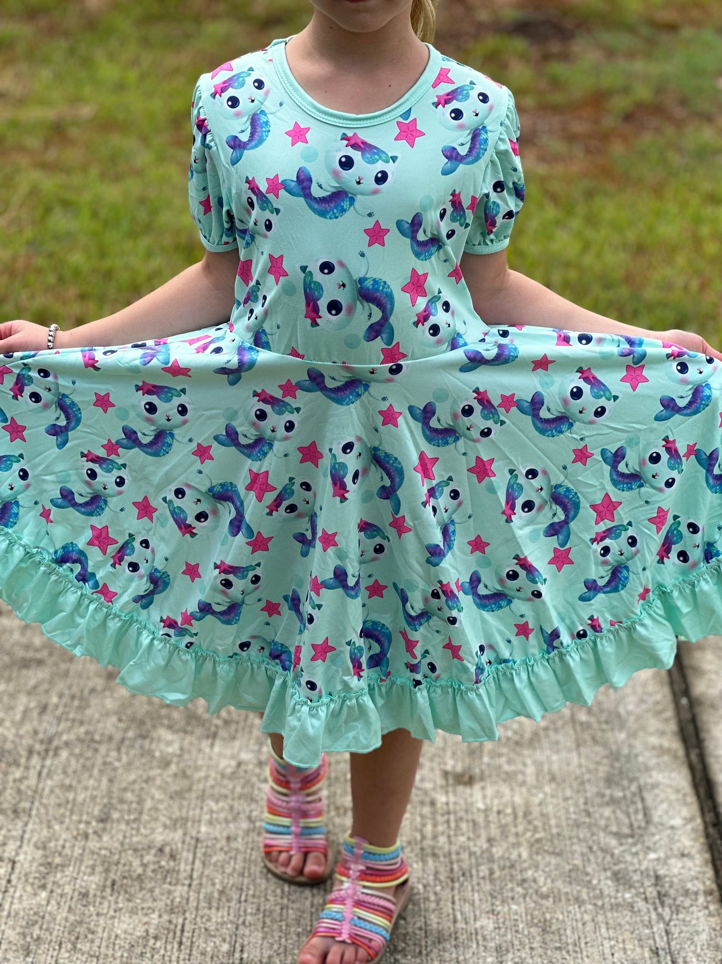 Mercat twirl dress