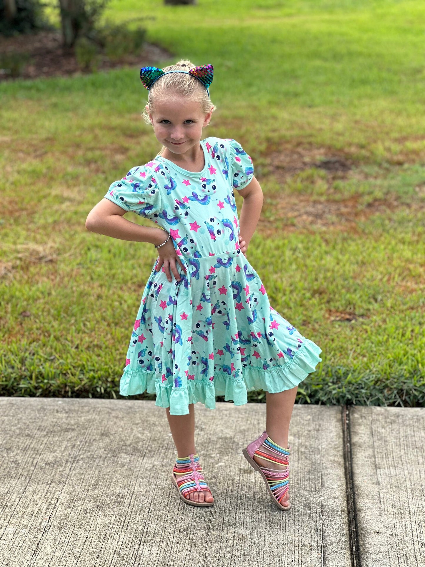 Mercat twirl dress