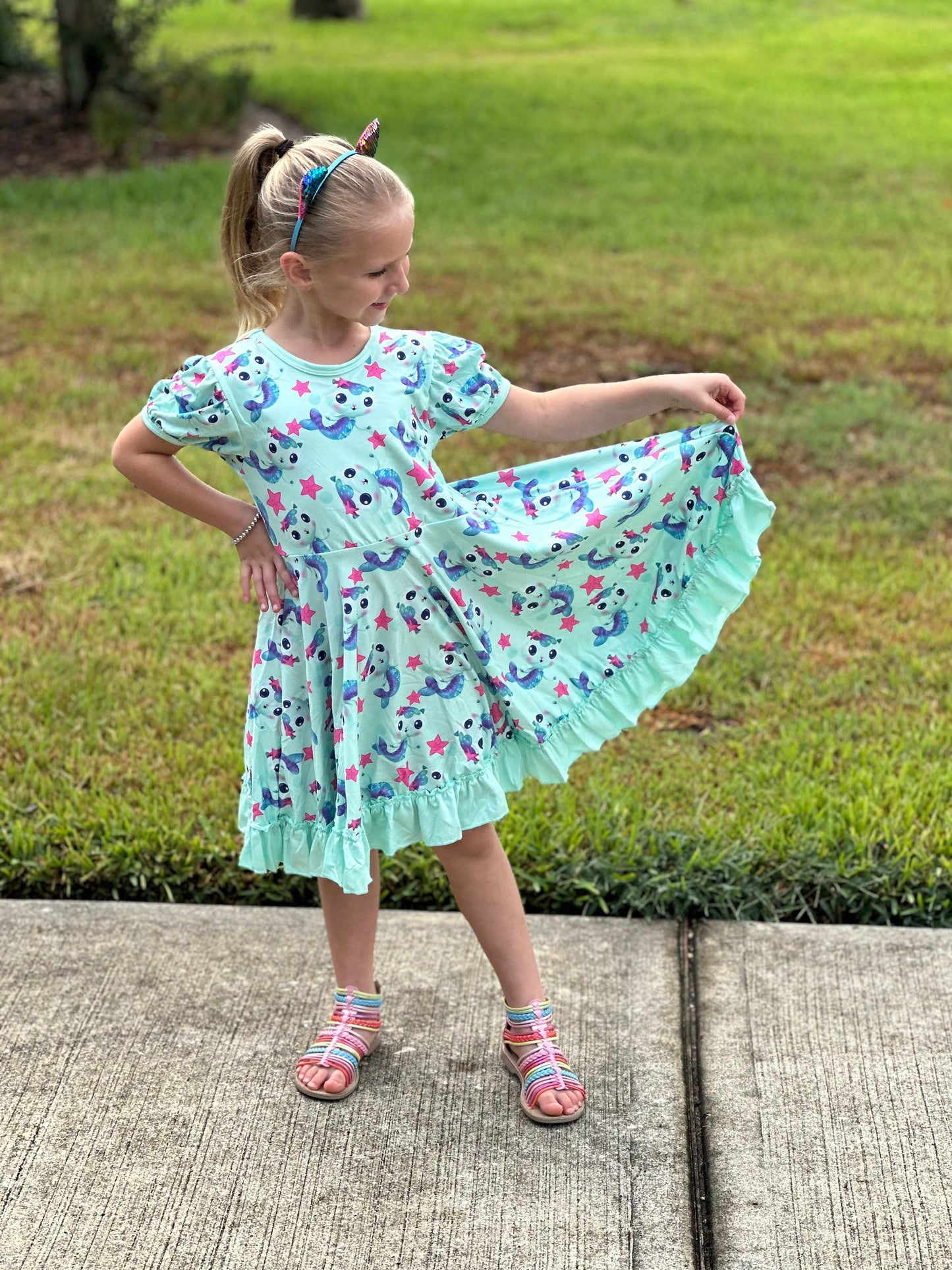 Mercat twirl dress