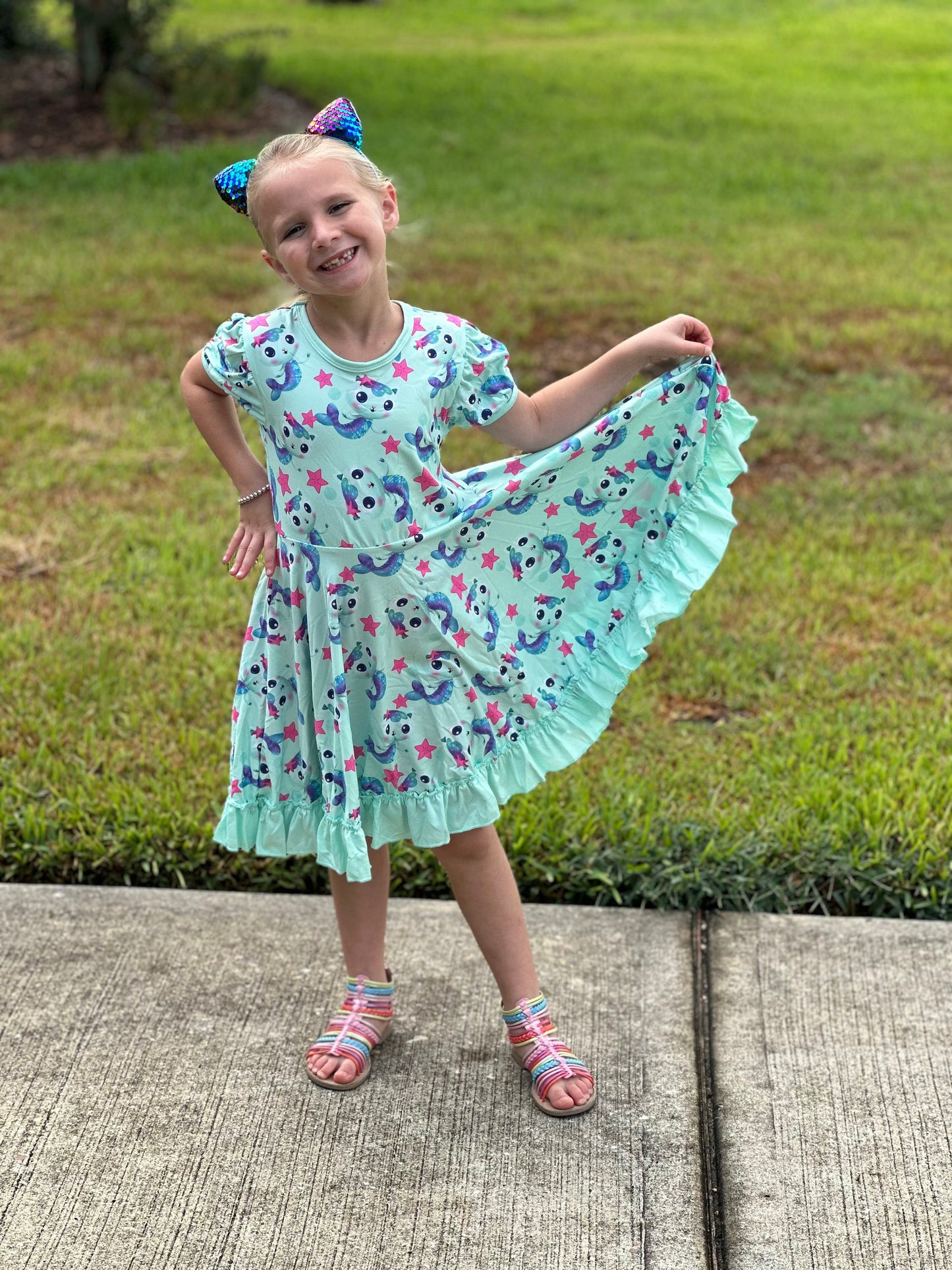 Mercat twirl dress