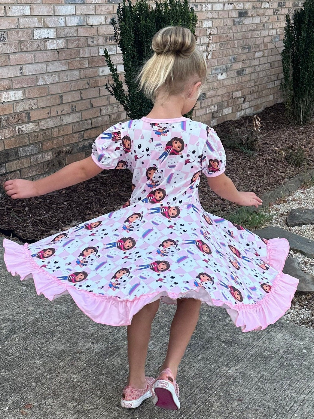 Dollhouse, sprinkles and pandy Twirl Dress