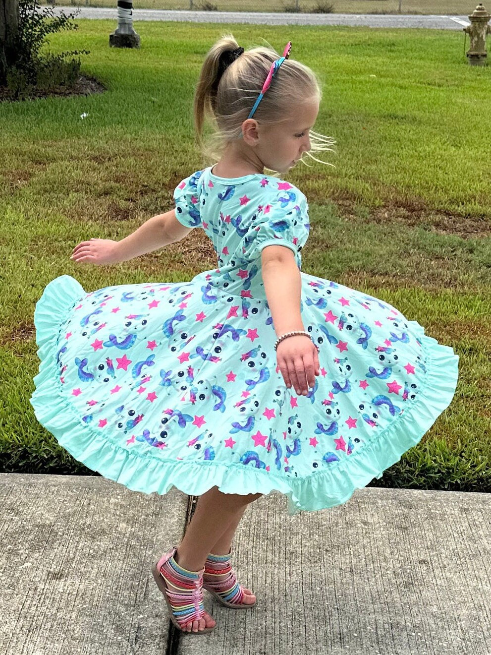 Mercat twirl dress