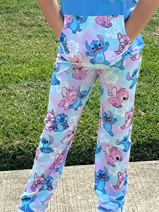 Angel and stitch jogger set