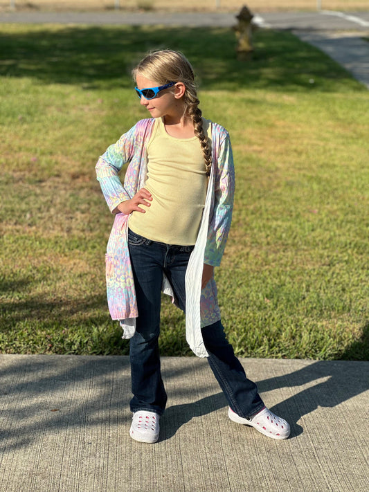 Pastel Leopard Cardigan