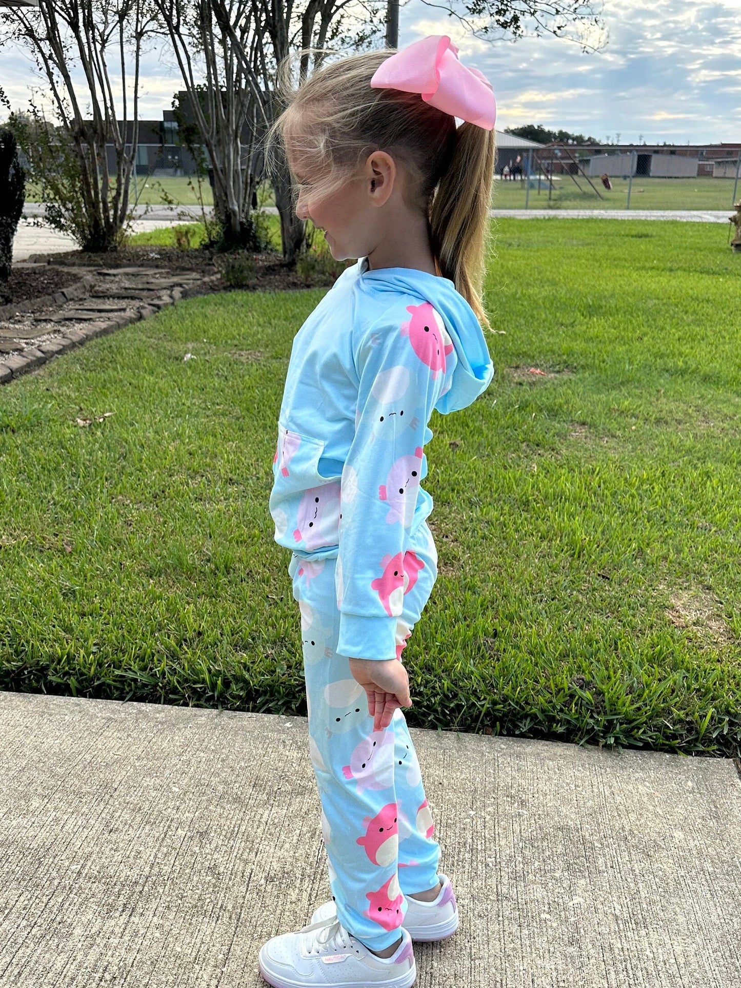 Axolotl Squishmallow Jogger Set